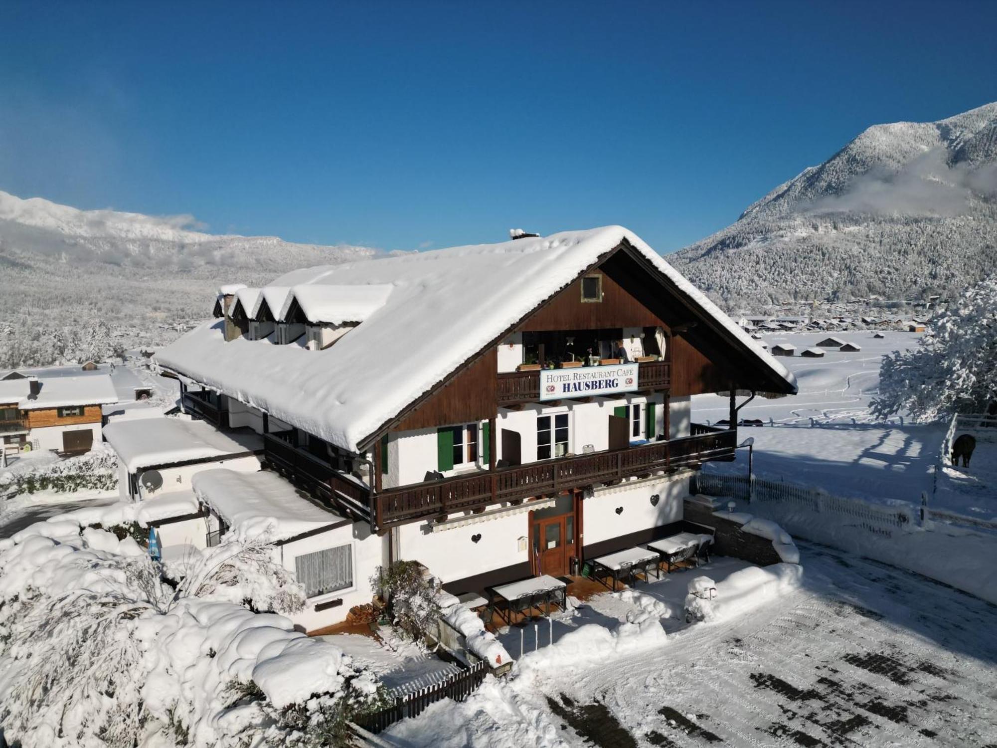 Hotel Restaurant Hausberg 加爾米施-帕滕基興 外观 照片